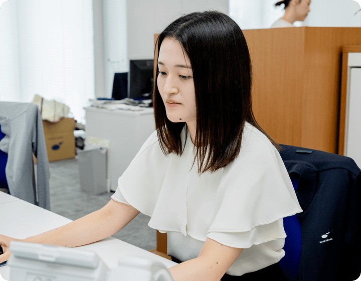 現在の仕事内容を教えてください。