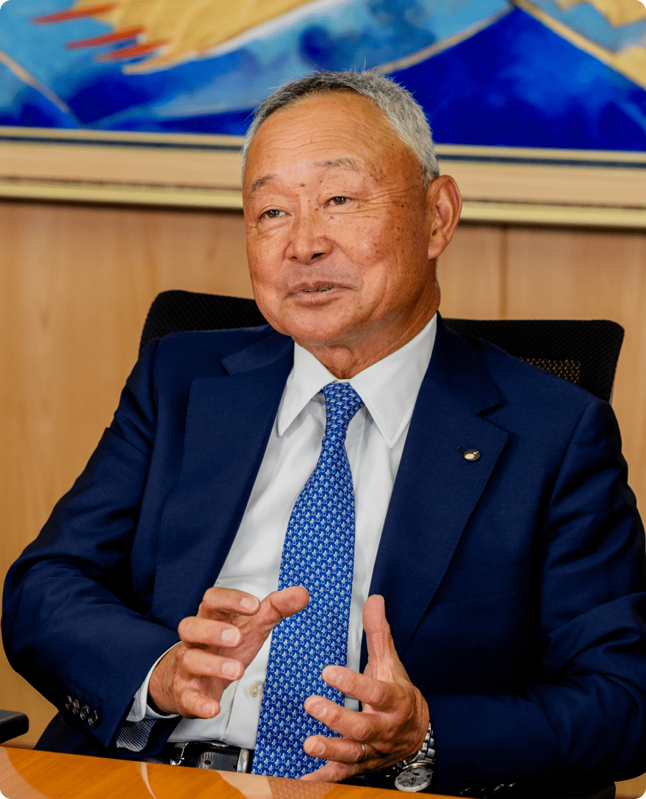 ナガイレーベン株式会社 代表取締役社長 澤登 一郎