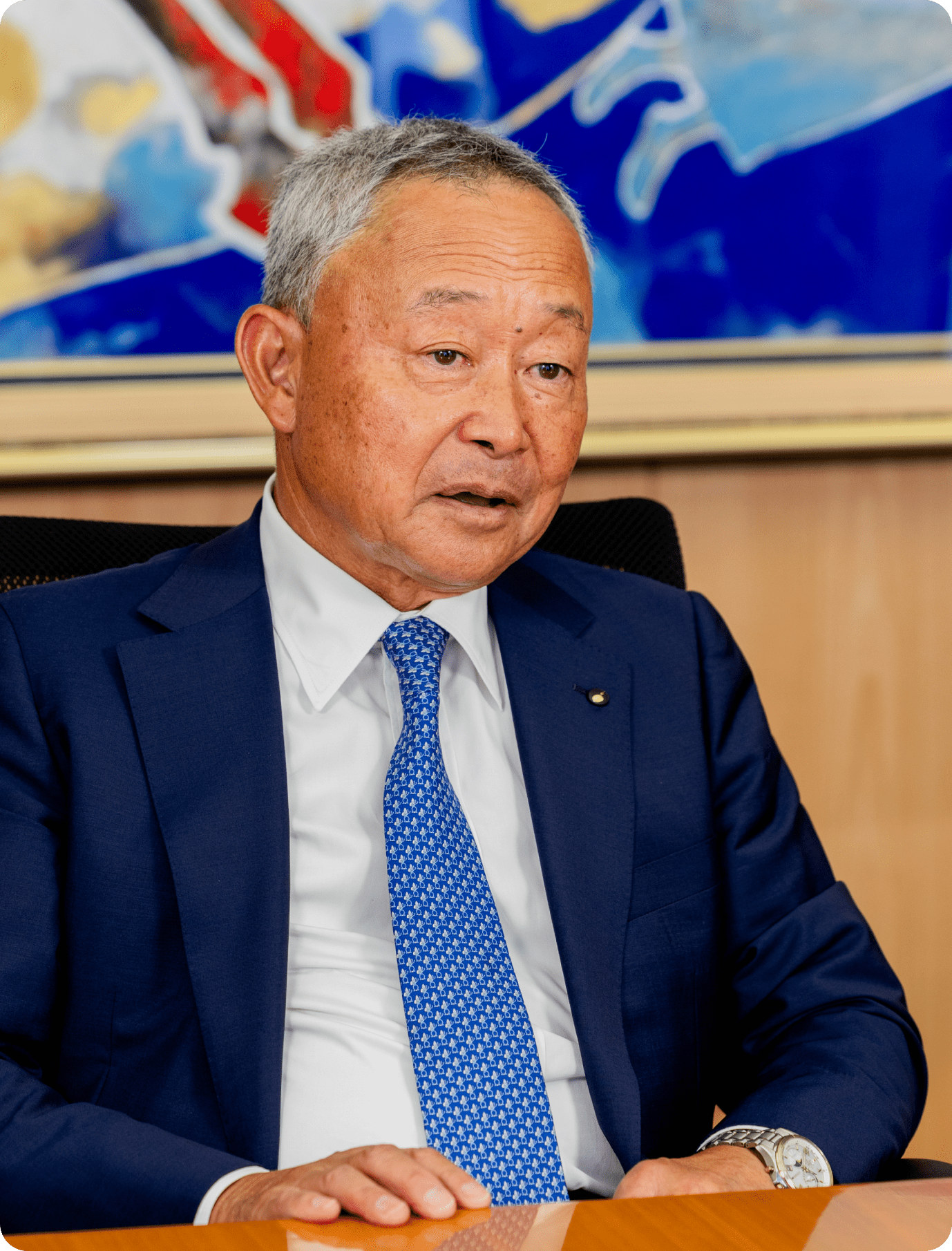 ナガイレーベン株式会社 代表取締役社長 澤登 一郎